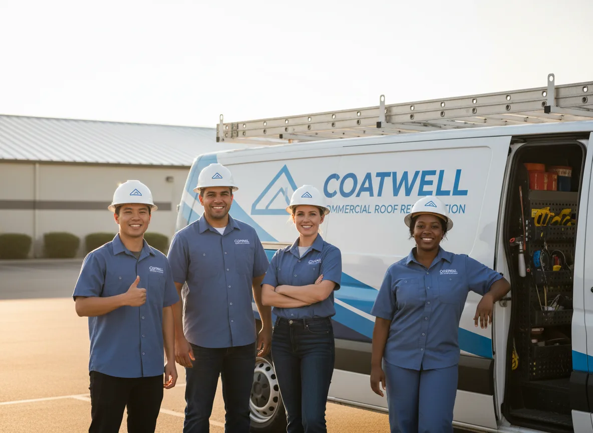 Commercial roof coating company in Auburn, KS
